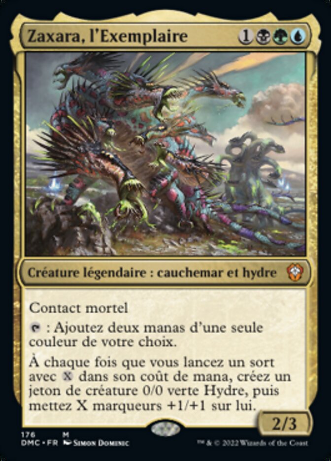 Zaxara, l'Exemplaire