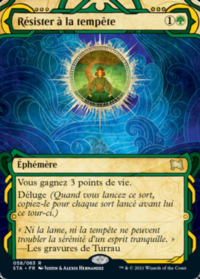 Résister à la tempête