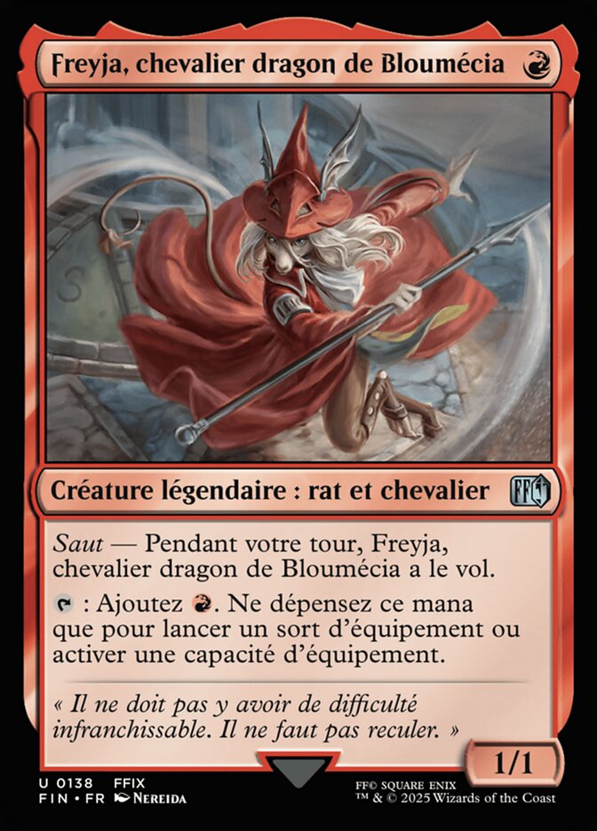 Freyja, chevalier dragon de Bloumécia
