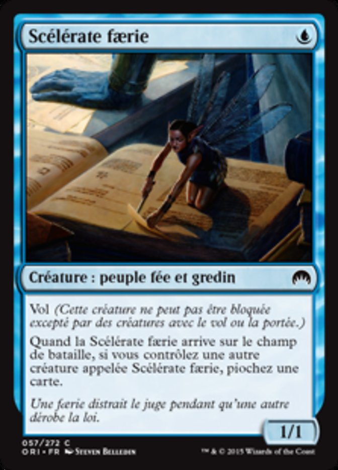 Scélérate faerie