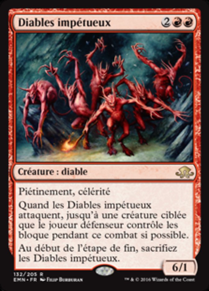 Diables impétueux