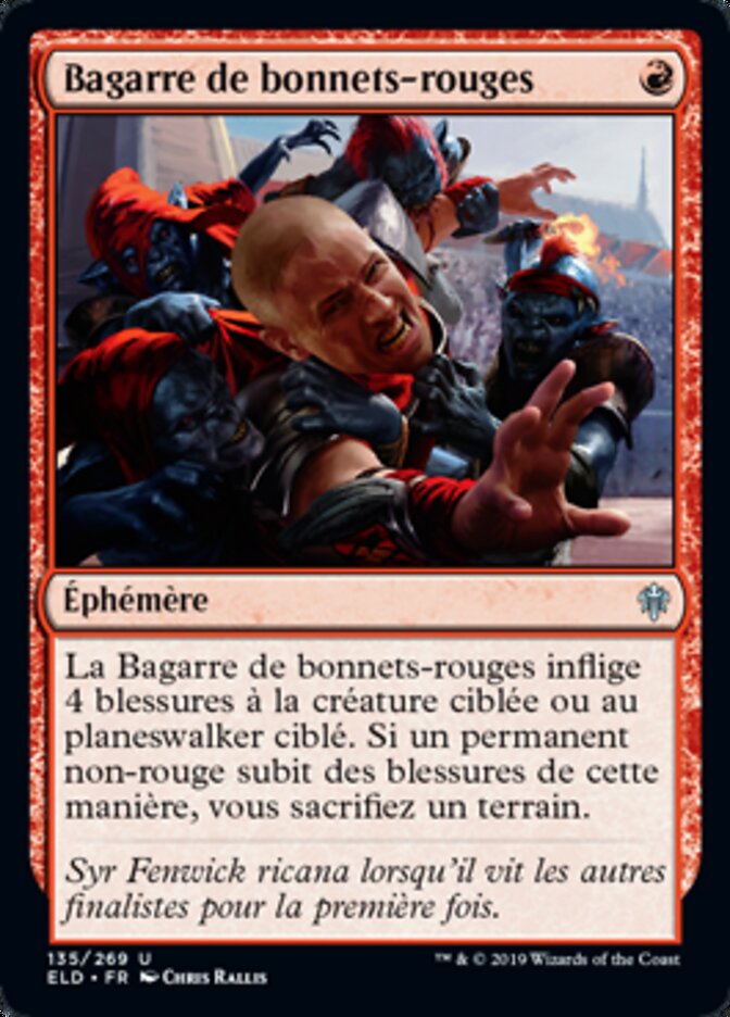 Bagarre de bonnets-rouges