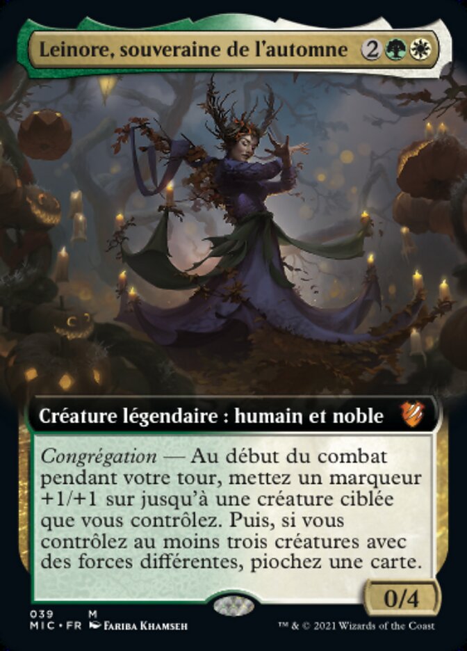 Leinore, souveraine de l'automne