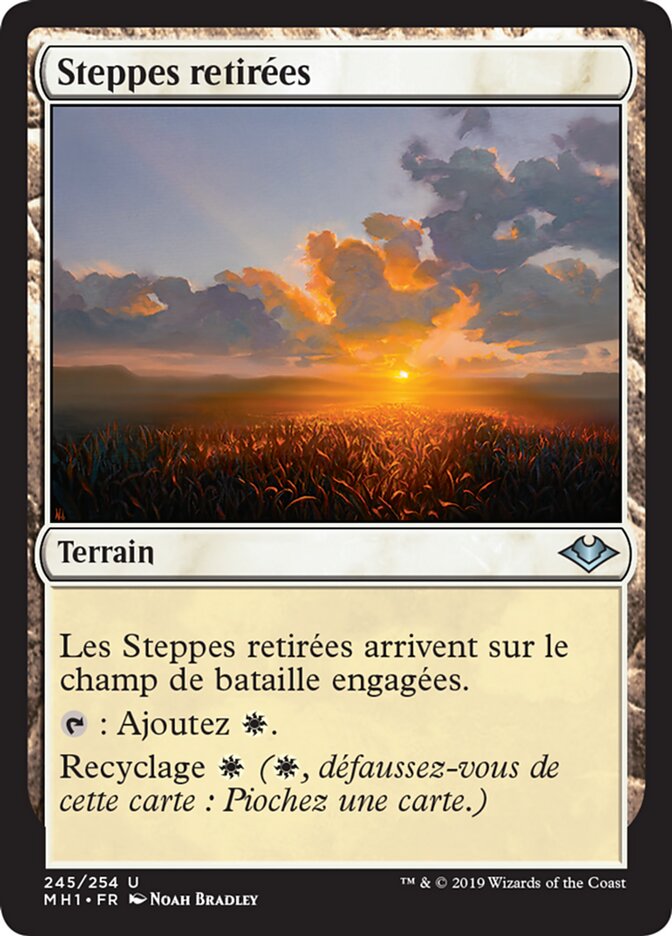 Steppes retirées