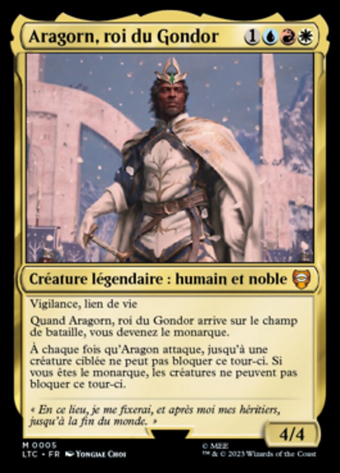 Aragorn, roi du Gondor