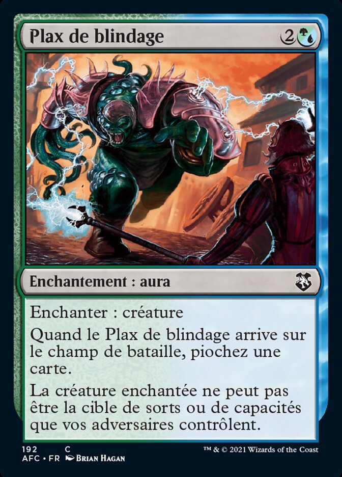 Plax de blindage