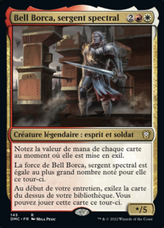 Bell Borca, sergent spectral