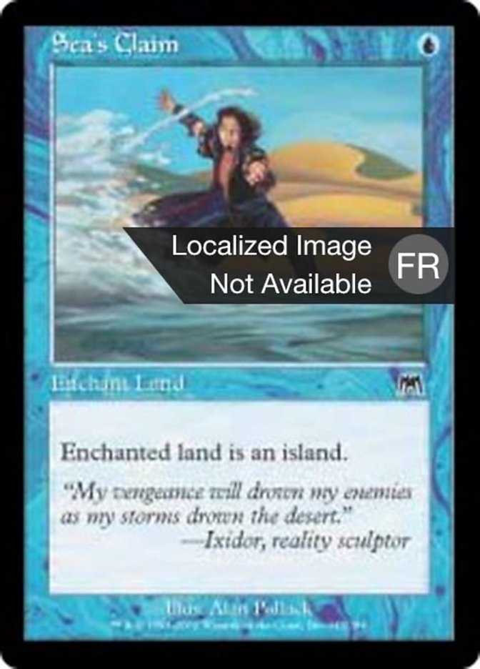 Revendication par la mer