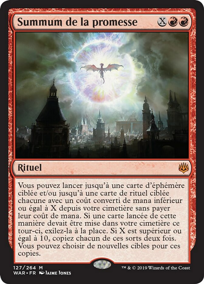 Summum de la promesse