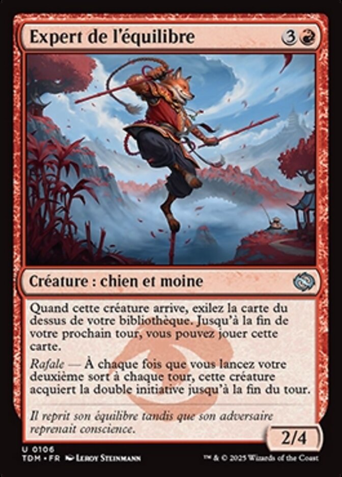 Expert de l'équilibre