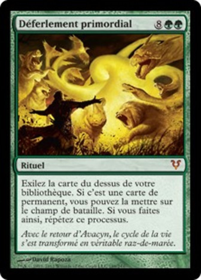 Déferlement primordial