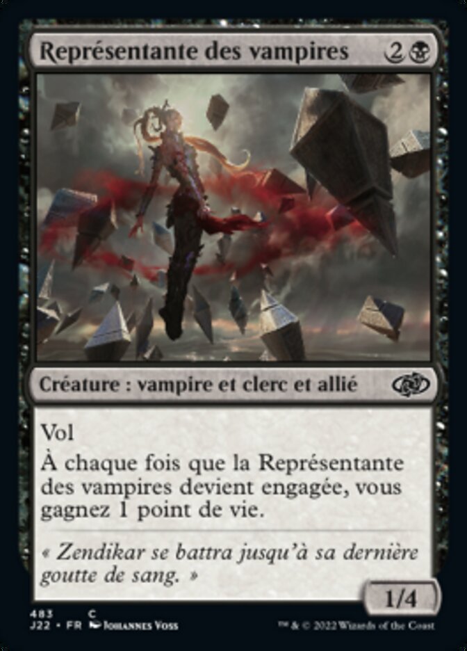 Représentante des vampires