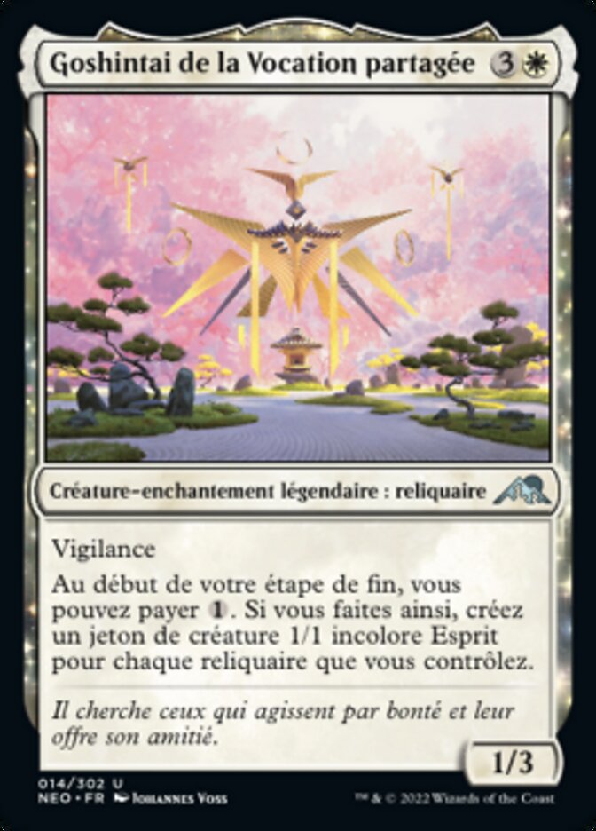 Goshintai de la Vocation partagée
