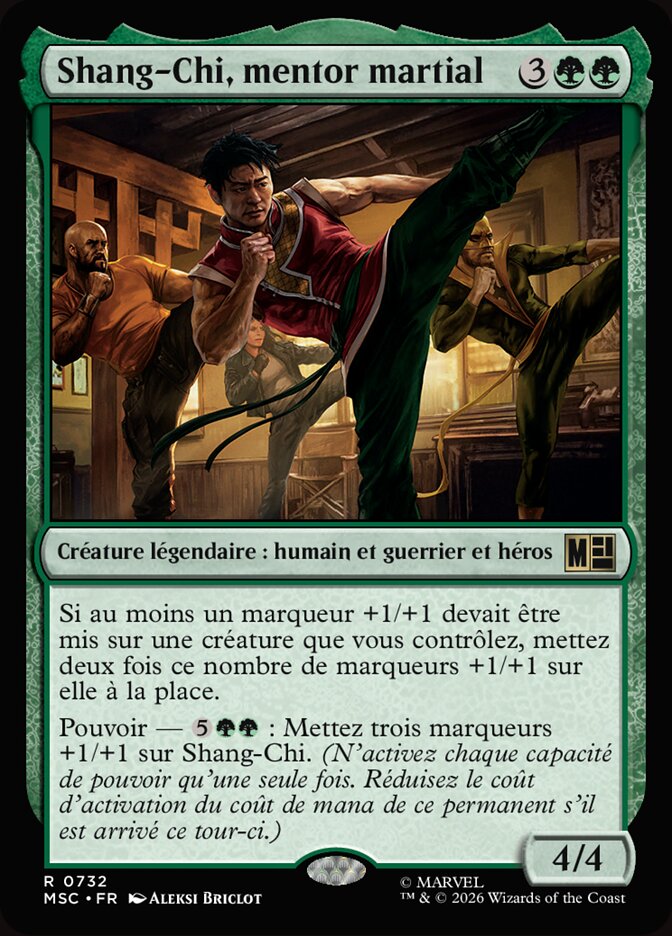 Shang-Chi, mentor martial