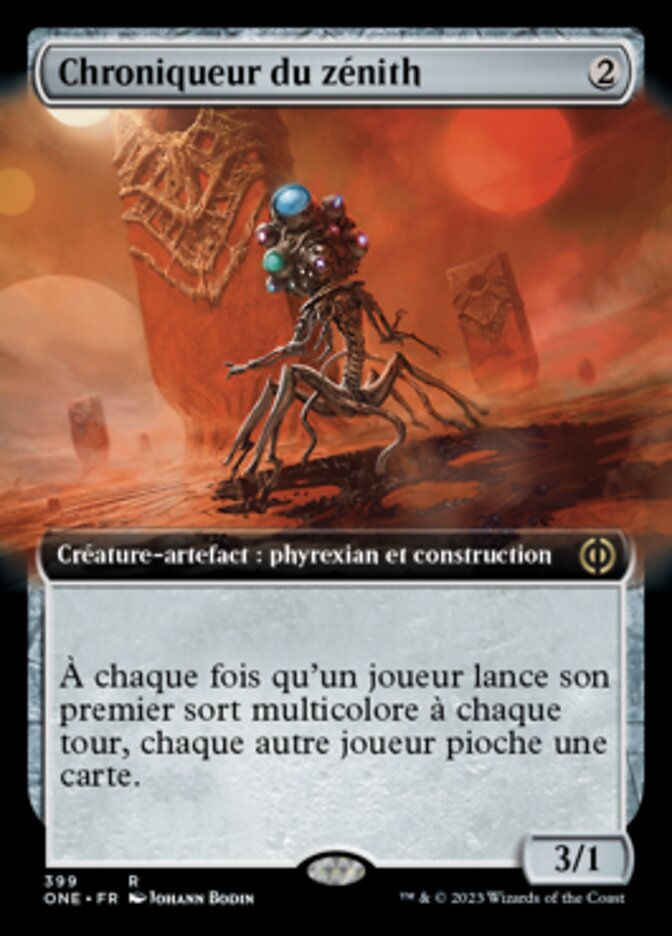 Chroniqueur du zénith