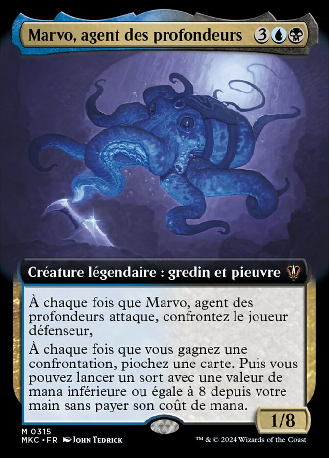 Marvo, agent des profondeurs