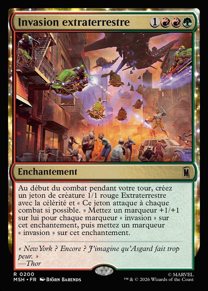 Invasion extraterrestre