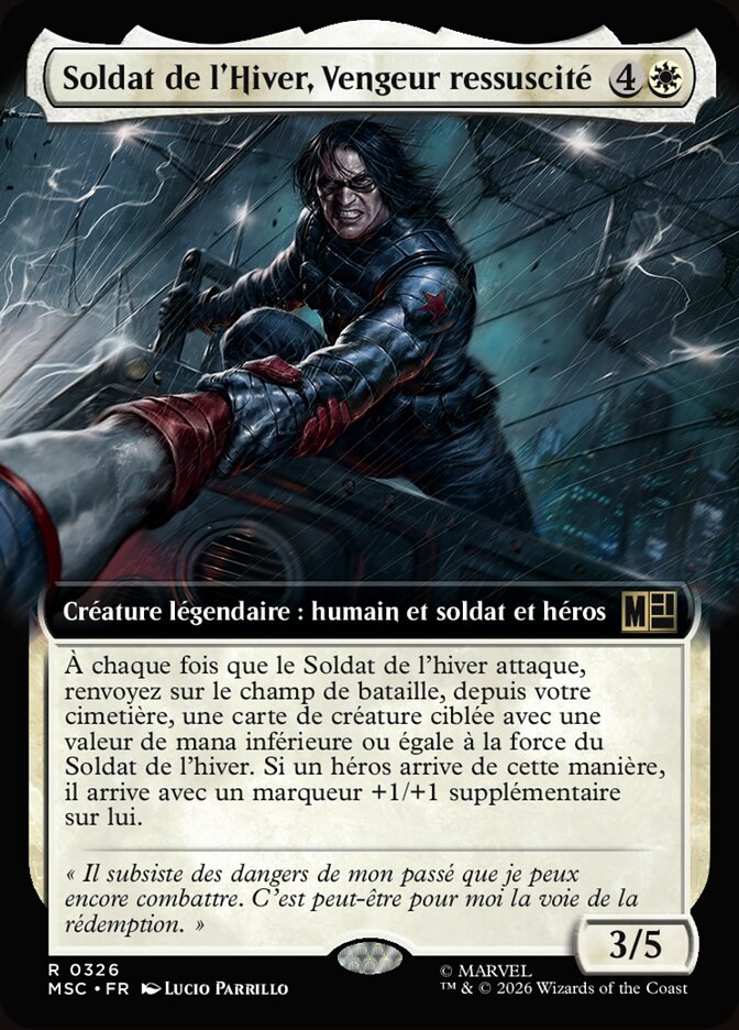 Soldat de l'Hiver, Vengeur ressuscité
