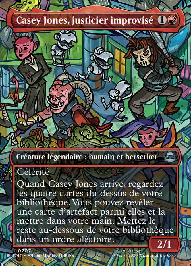 Casey Jones, justicier improvisé