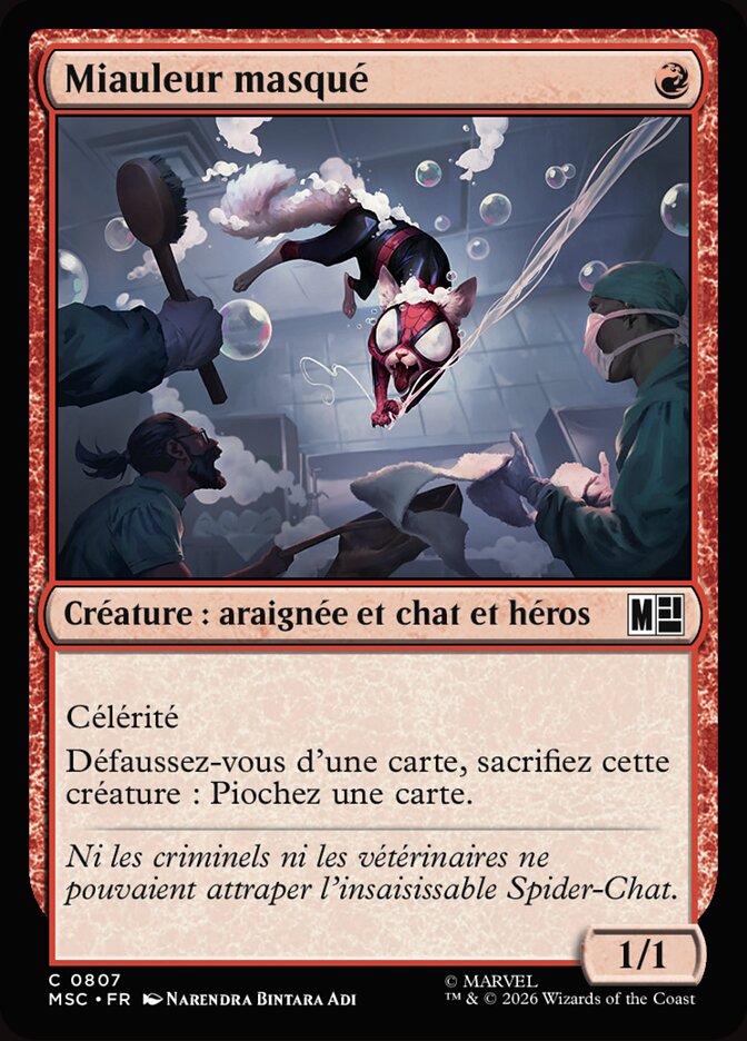 Miauleur masqué