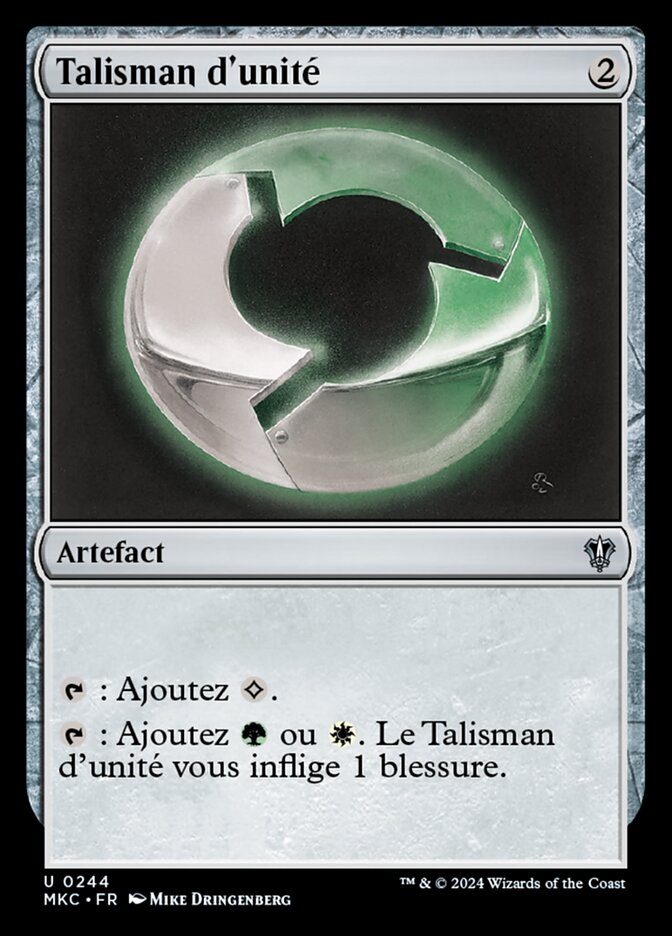 Talisman d'unité