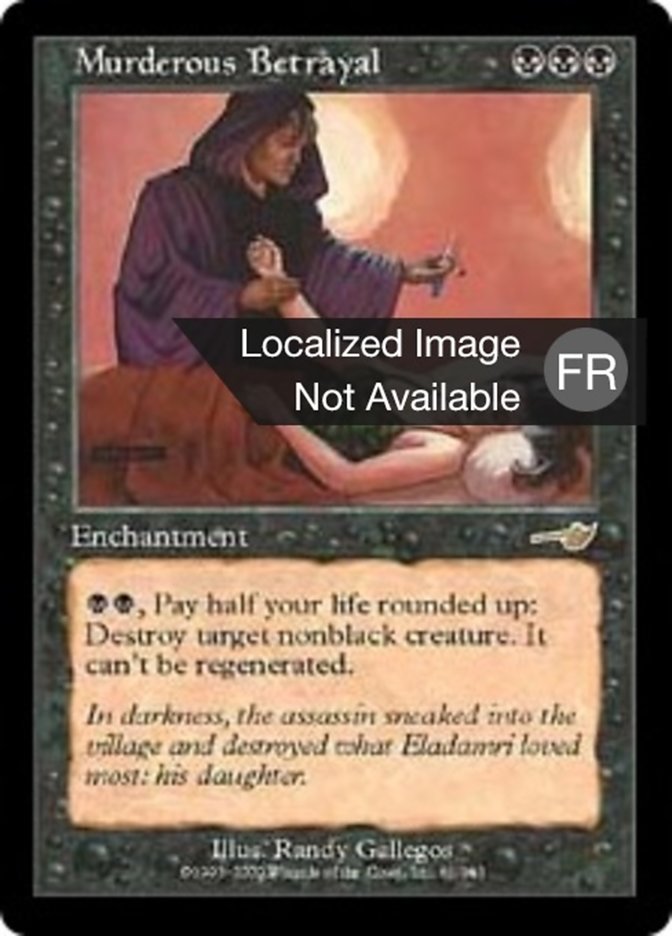 Trahison meurtrière