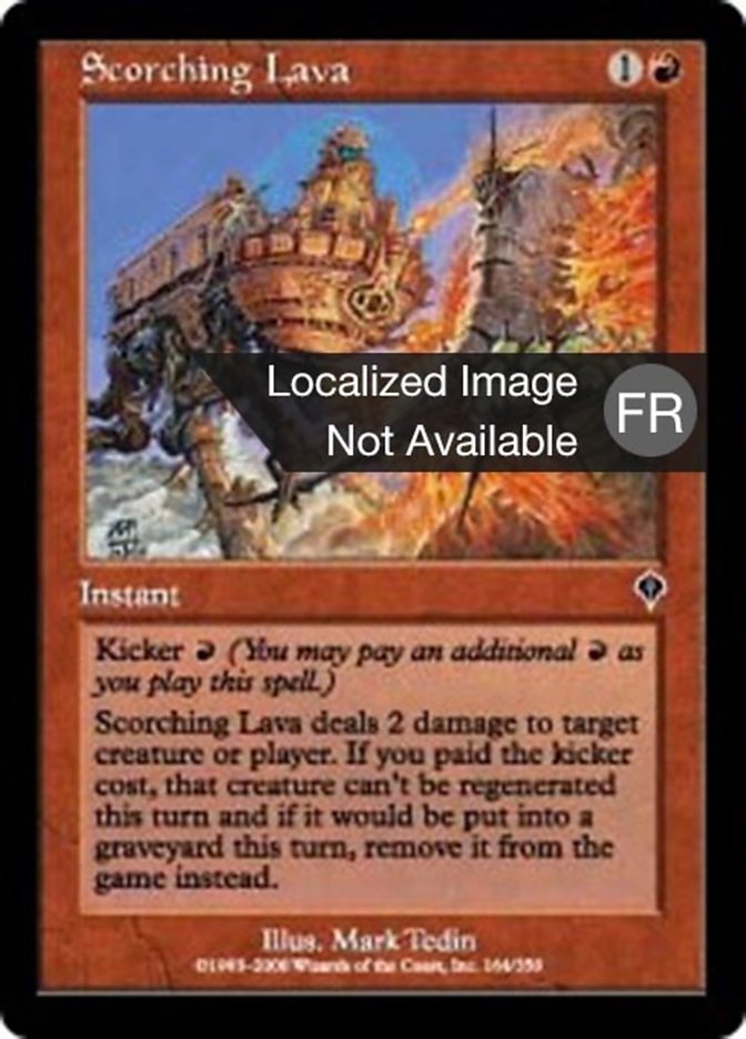 Lave dévastatrice