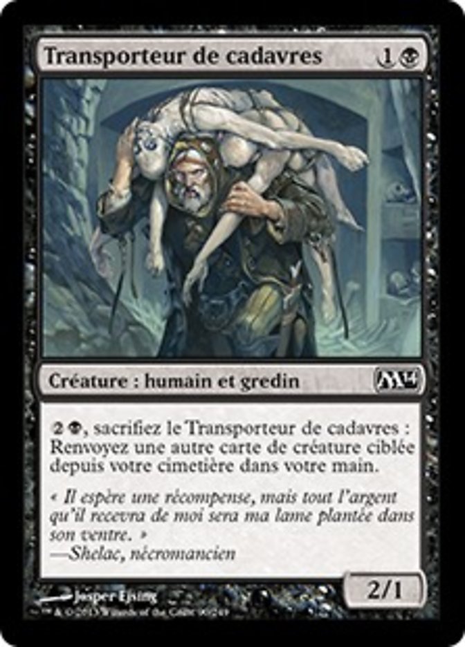 Transporteur de cadavres