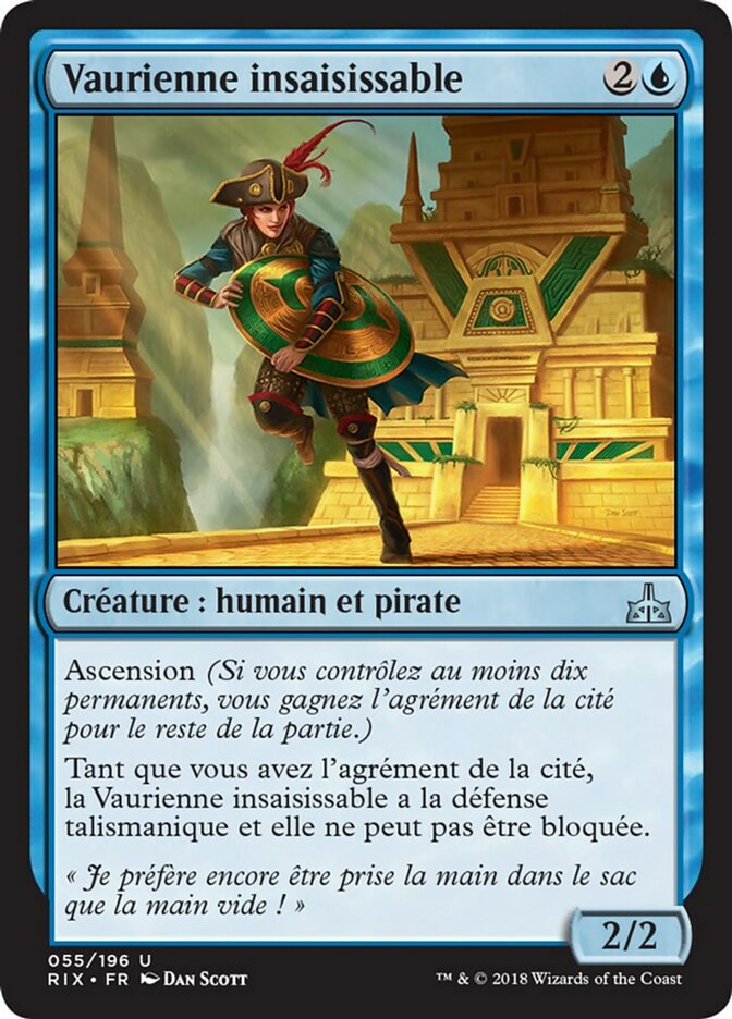 Vaurienne insaisissable