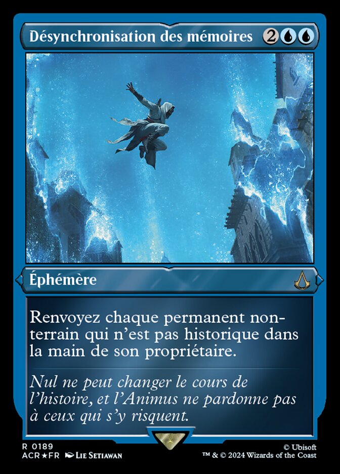 Désynchronisation des mémoires