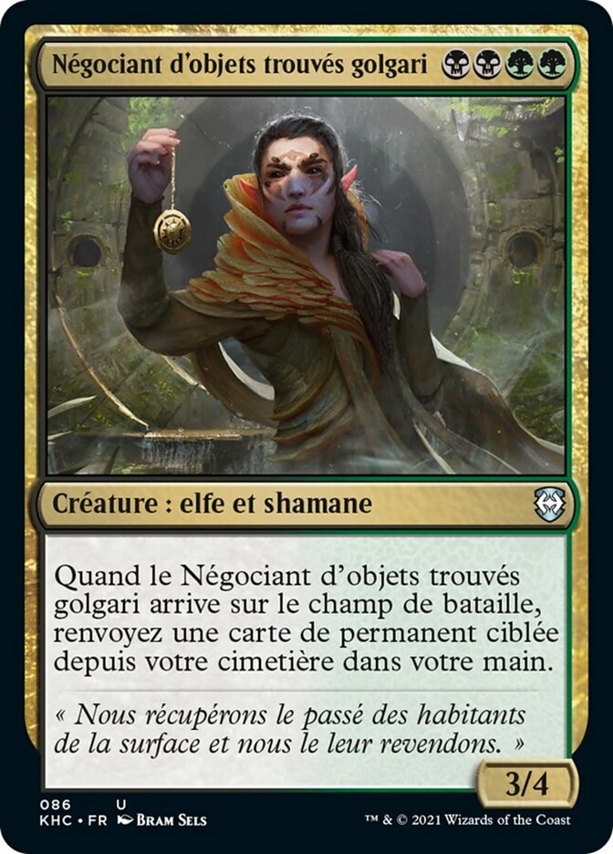 Négociant d'objets trouvés golgari