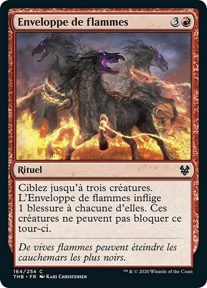 Enveloppe de flammes