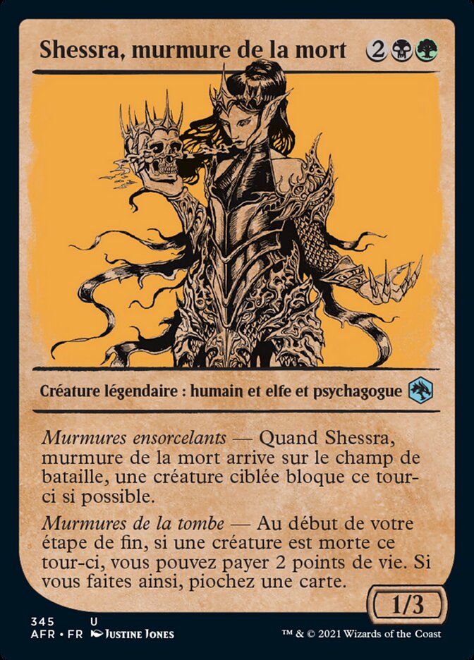 Shessra, murmure de la mort