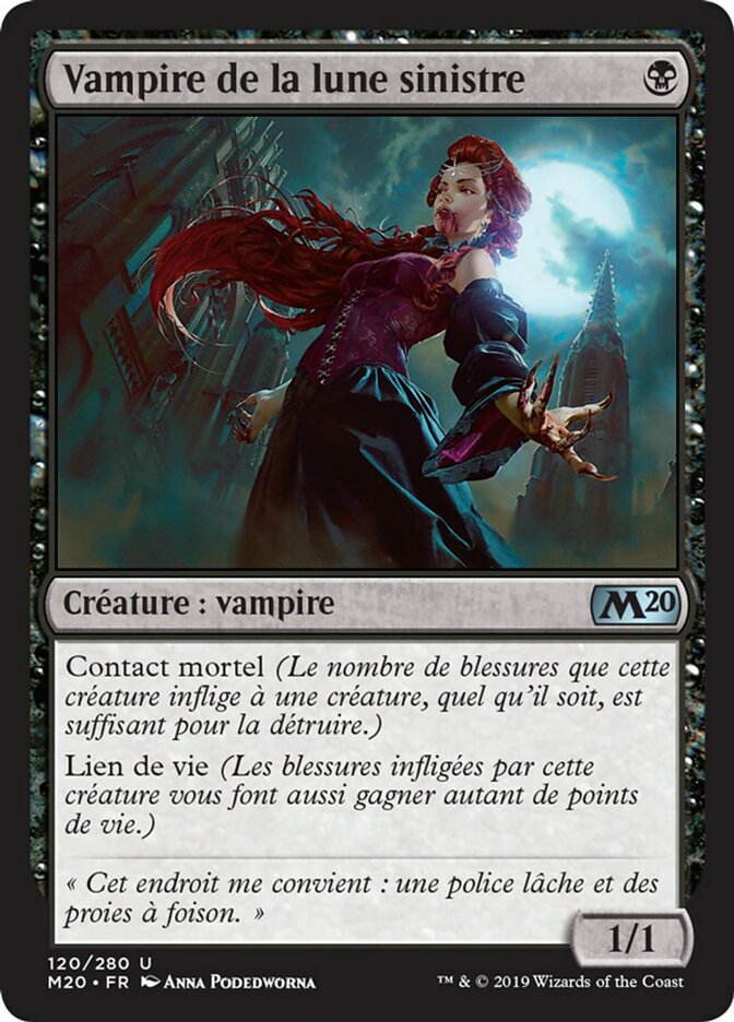 Vampire de la lune sinistre