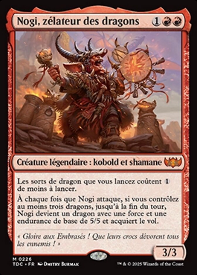 Nogi, zélateur des dragons