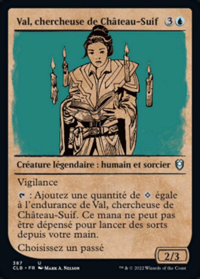 Val, chercheuse de Château-Suif