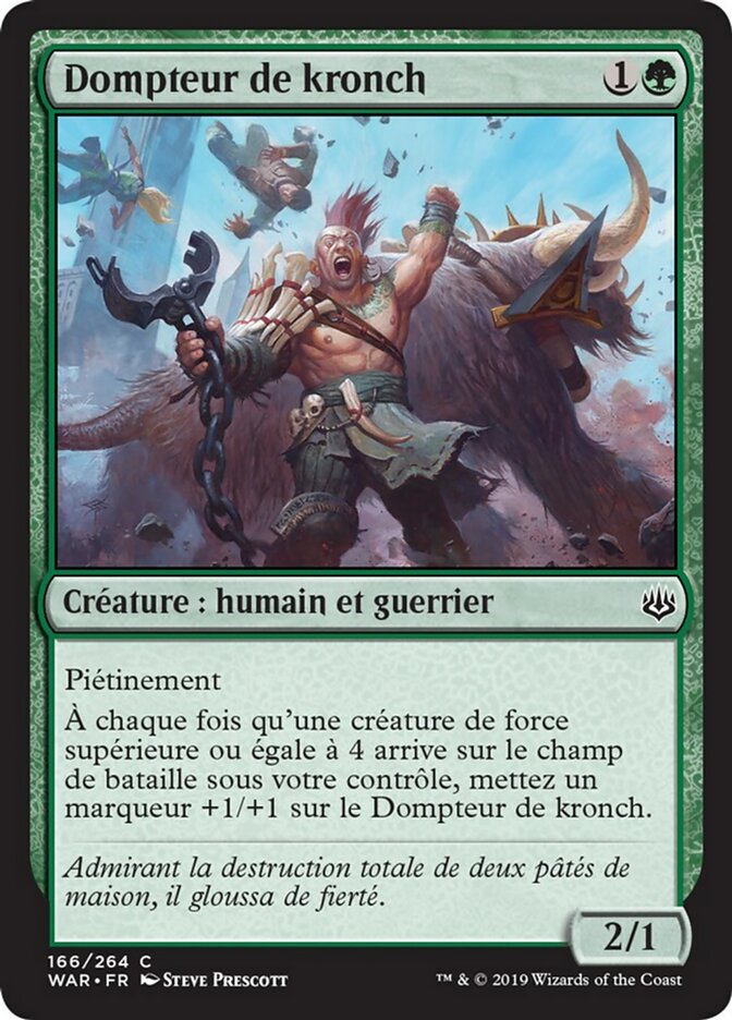 Dompteur de kronch