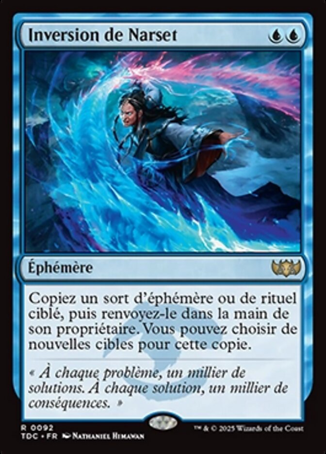Inversion de Narset