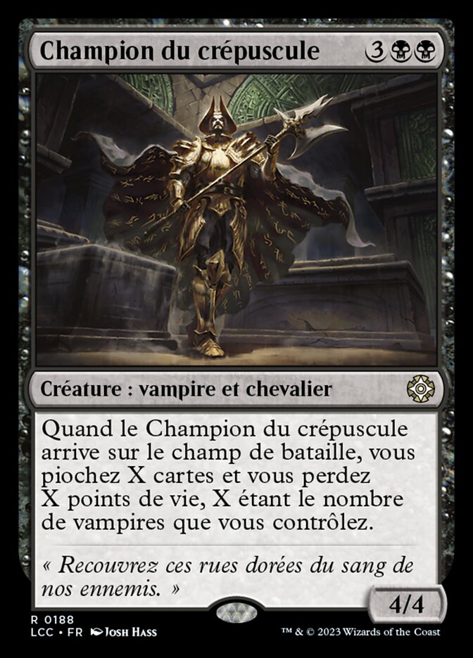 Champion du crépuscule