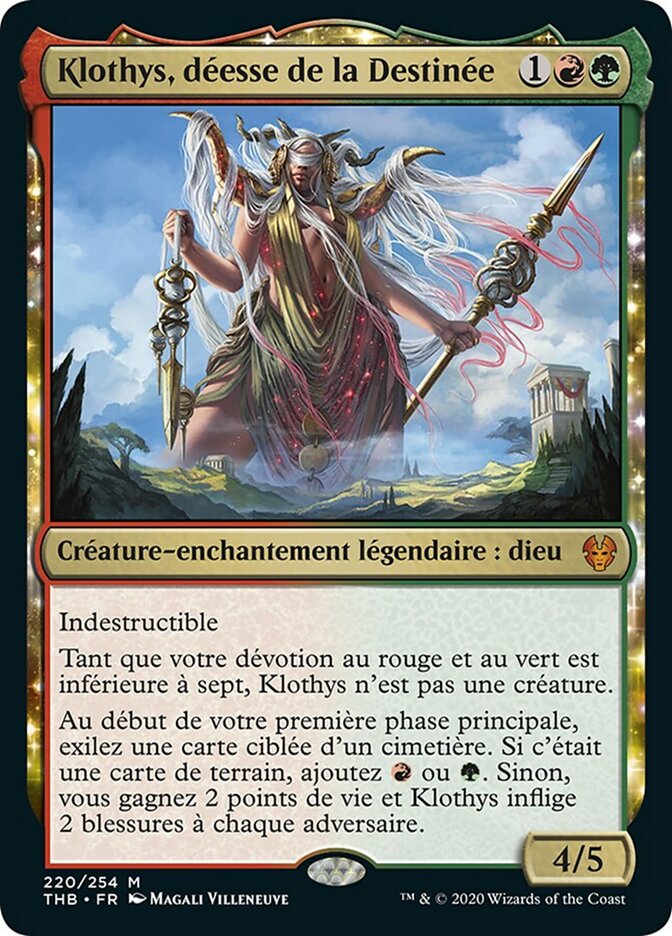 Klothys, déesse de la Destinée