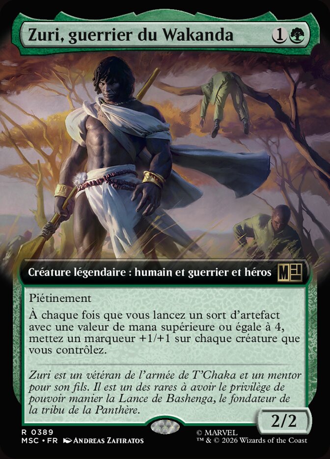 Zuri, guerrier du Wakanda