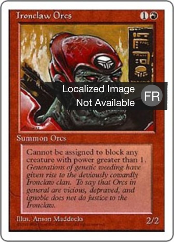 Orques de la griffe de fer