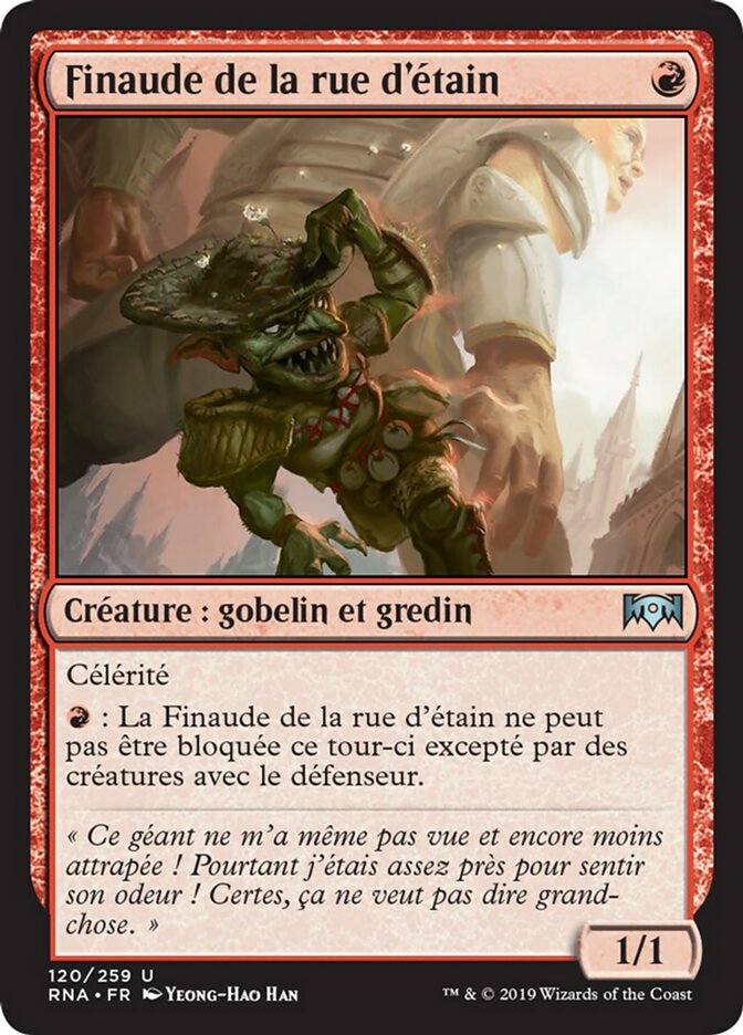 Finaude de la rue d'étain