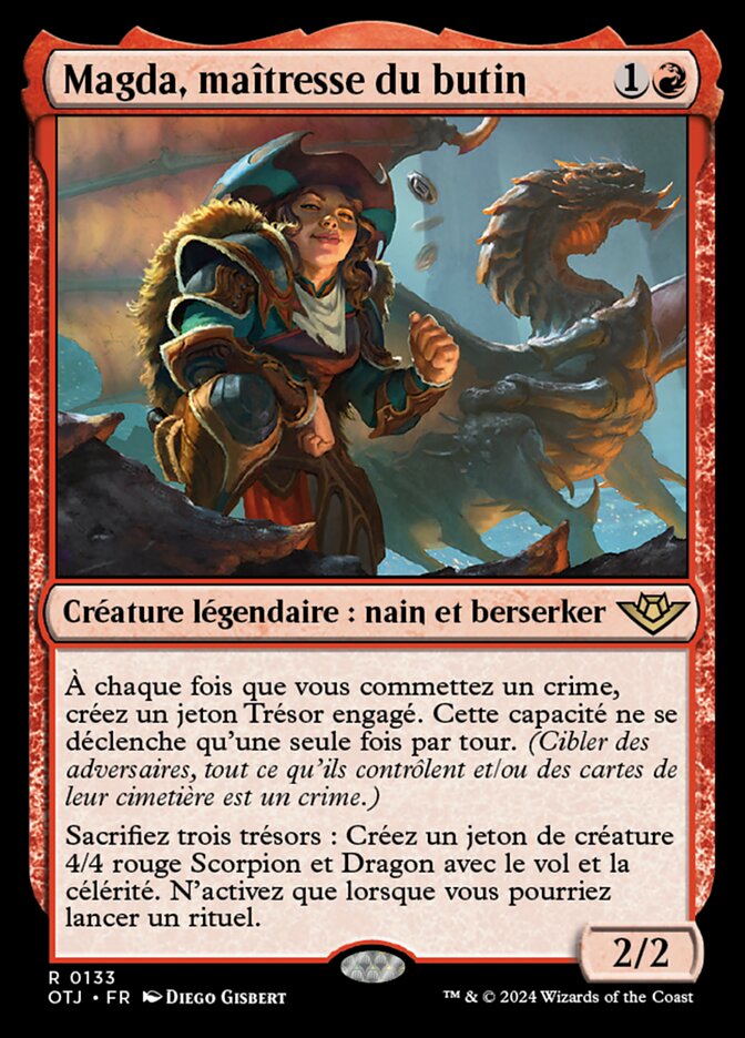 Magda, maîtresse du butin