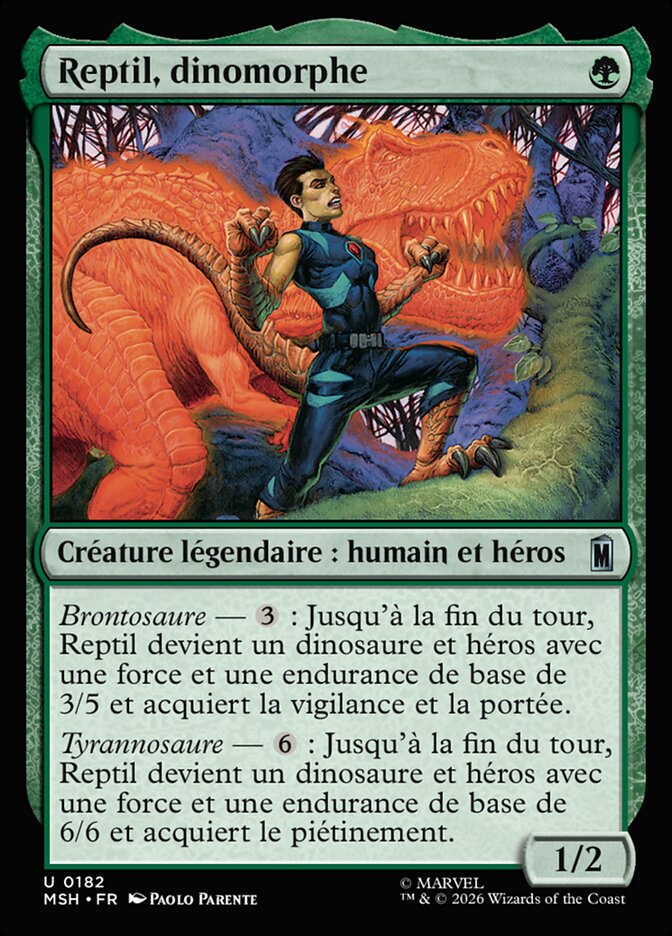 Reptil, dinomorphe