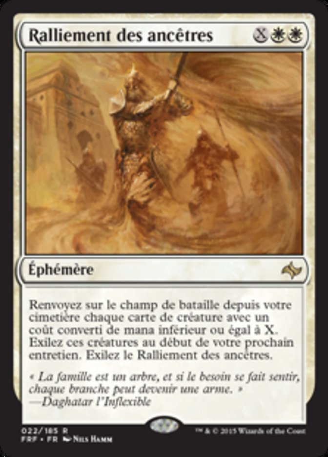 Ralliement des ancêtres