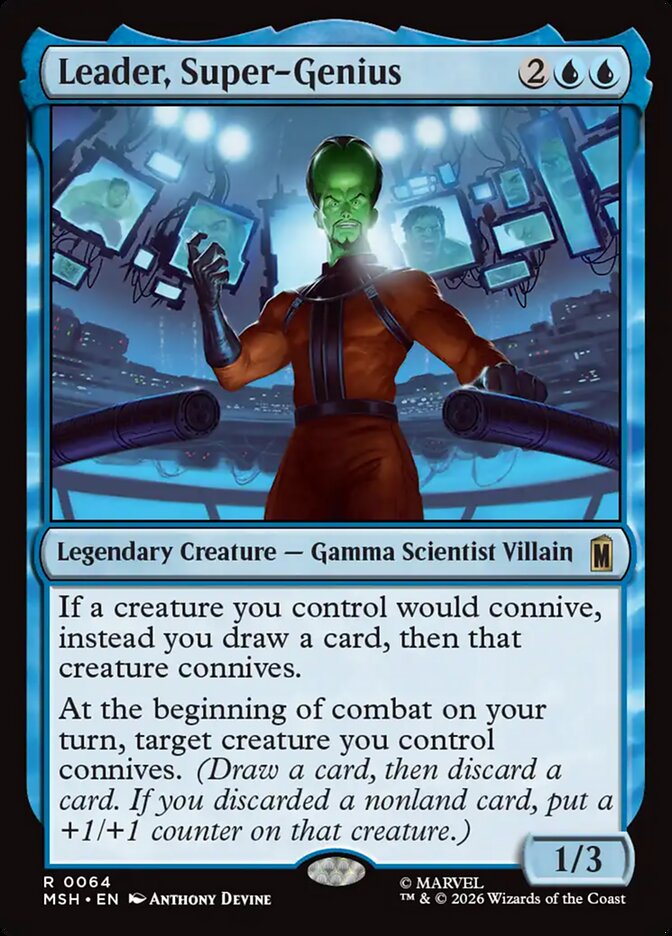 Leader, Super-Genius