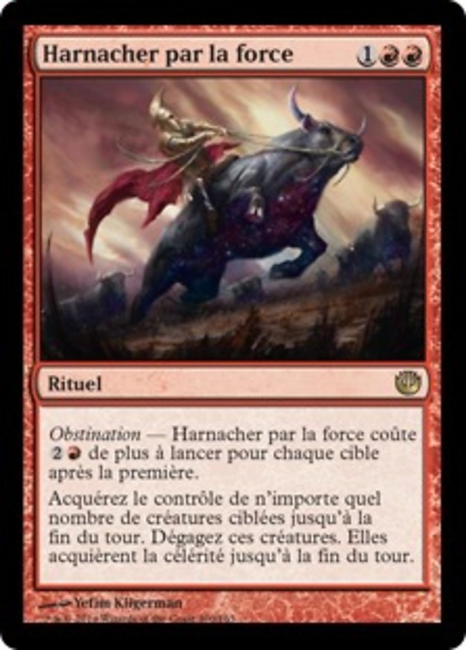 Harnacher par la force