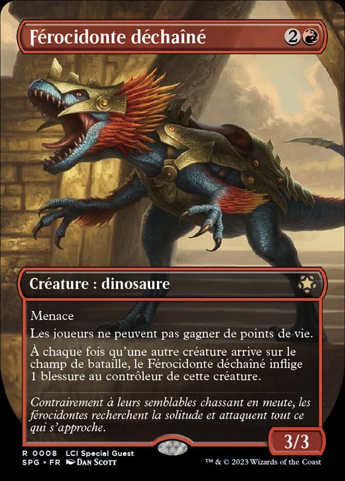 Férocidonte déchaîné