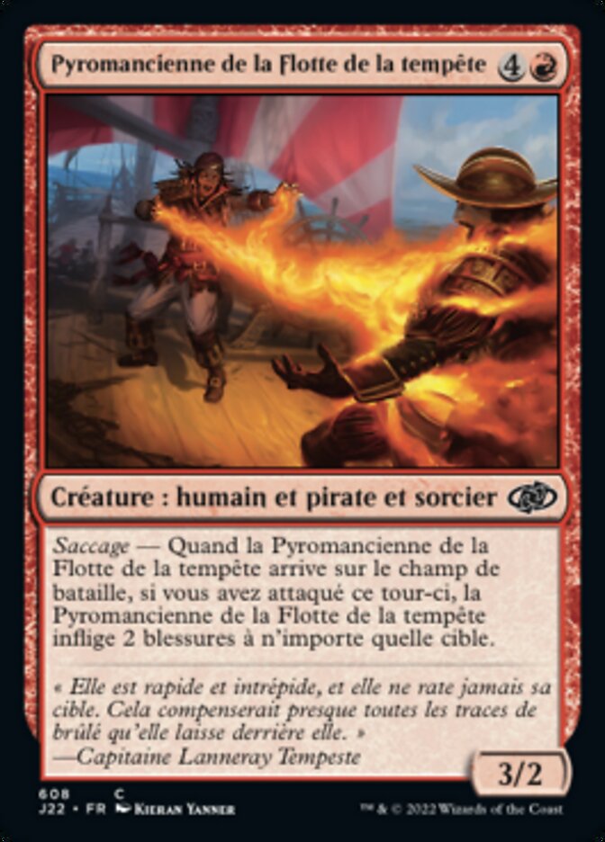 Pyromancienne de la Flotte de la tempête
